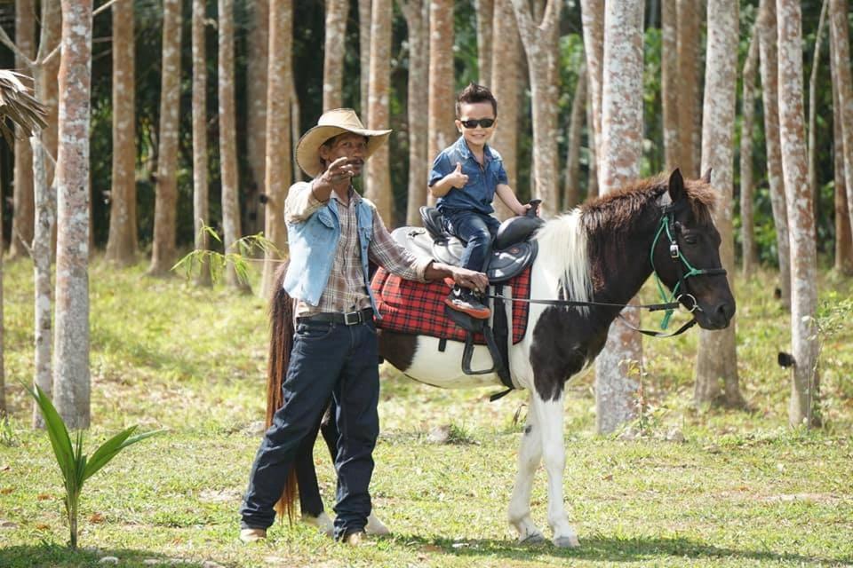 ไร่นาบัวหลวง คาเฟ่ & ฟาร์มสเตย์ Raina Bualuang Cafe & Farm Stay Ban Na No Kültér fotó