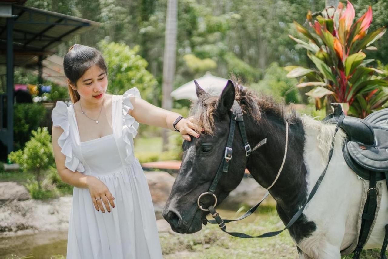 ไร่นาบัวหลวง คาเฟ่ & ฟาร์มสเตย์ Raina Bualuang Cafe & Farm Stay Ban Na No Kültér fotó